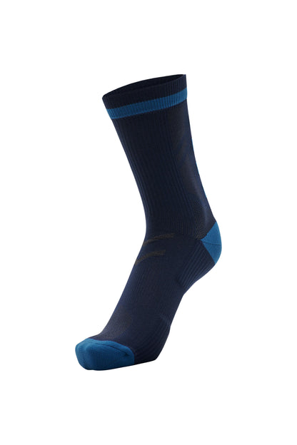 HUMMEL - Elite Indoor Sock Low Pa - Dark Sapphire/blue Coral