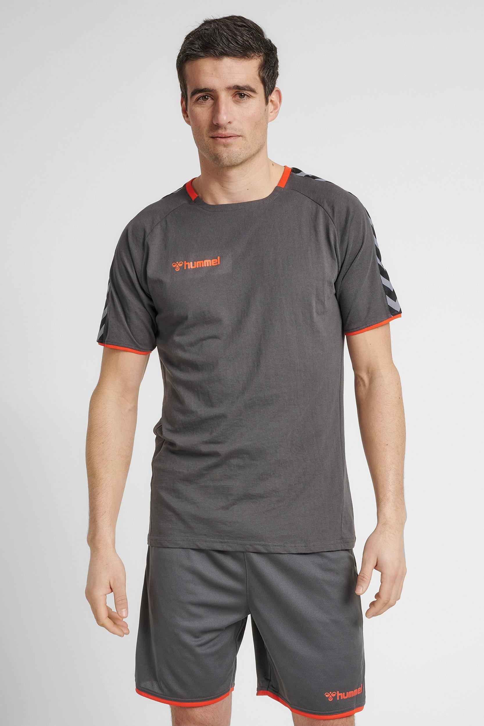 HUMMEL - Hmlauthentic Training Tee - Asphalt