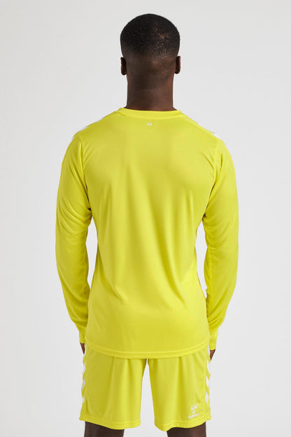 HUMMEL - Hmlcore Xk Poly Jersey L/s - Blazing Yellow