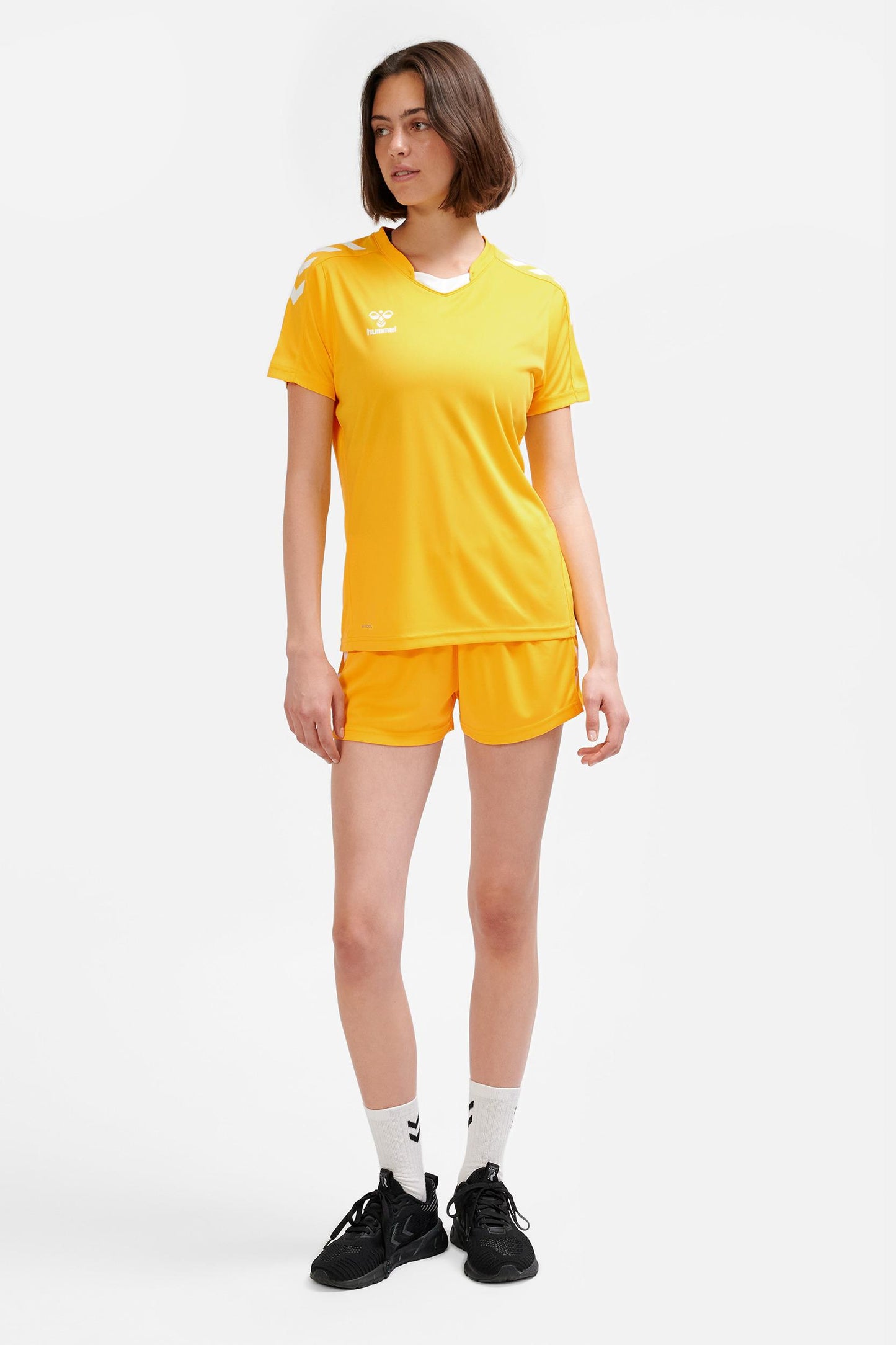 HUMMEL - Hmlcore Xk Poly Jersey S/s Woman - Sports Yellow