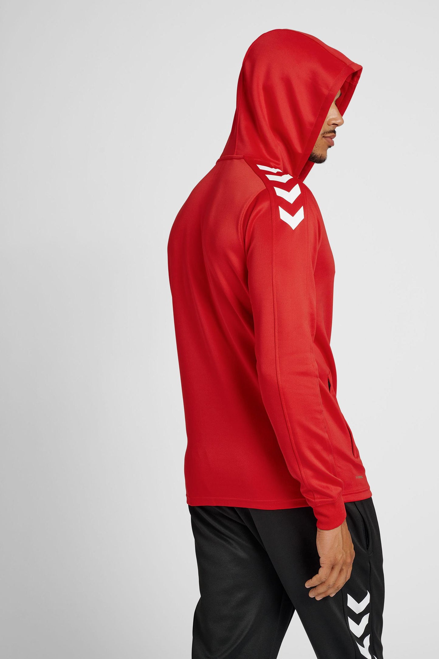 HUMMEL - Hmlcore Xk Poly Sweat Hoodie - True Red