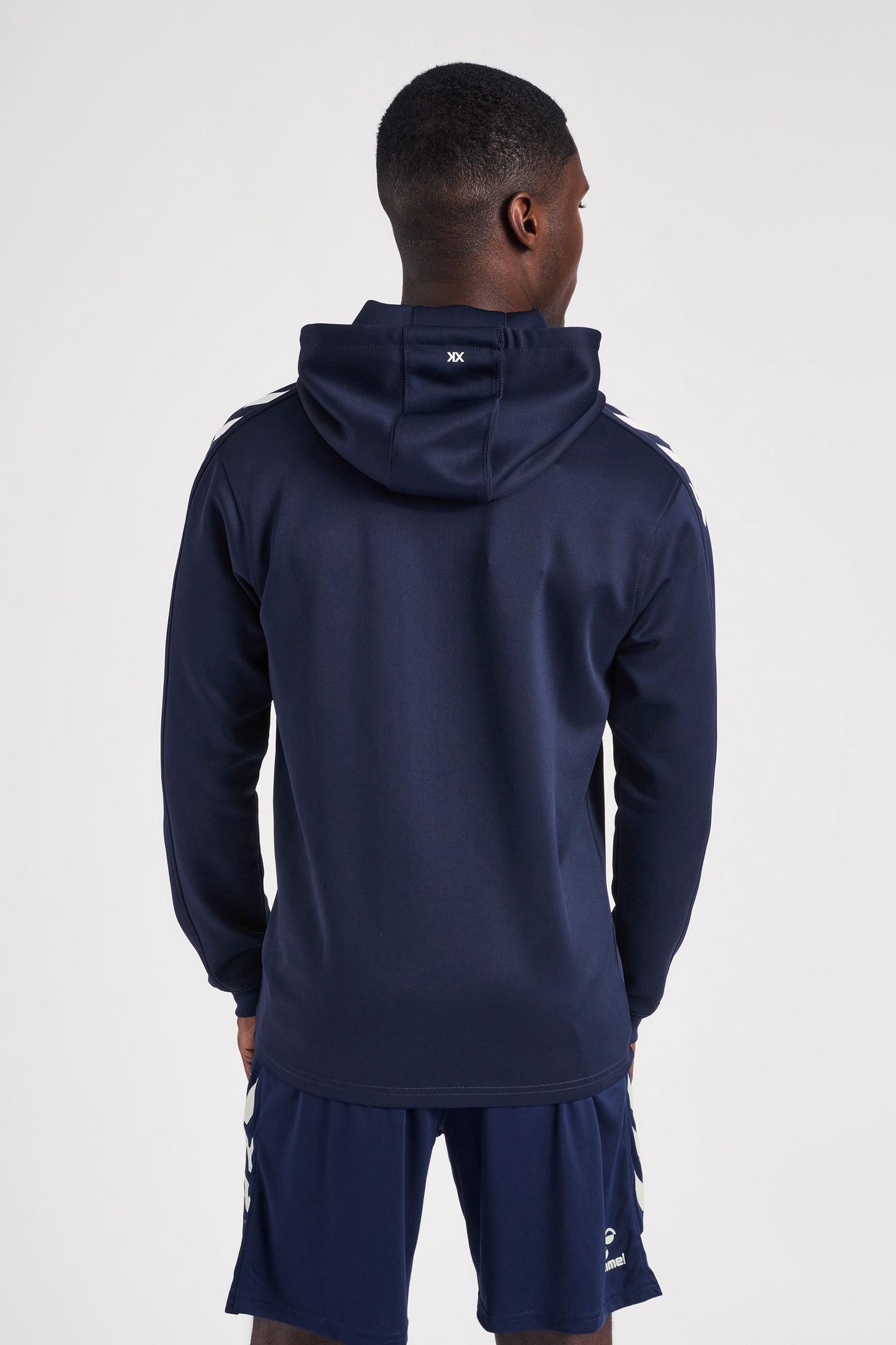 HUMMEL - Hmlcore Xk Poly Zip Hood Sweat - Marine