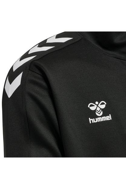 HUMMEL - Hmlcore Xk Poly Zip Sweat - Black/black