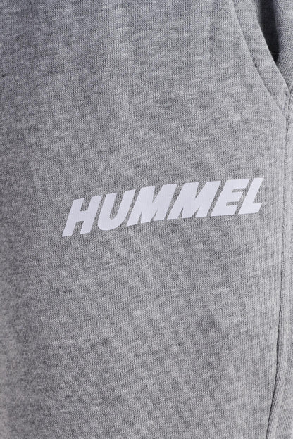 HUMMEL - Hmlelemental Regular Pants - Grey Melange