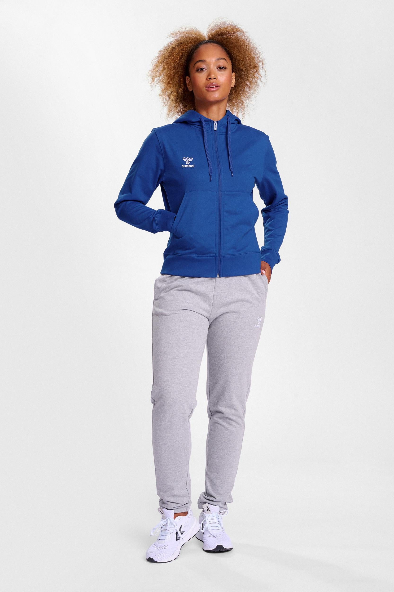 HUMMEL - Hmlgo 2.0 Zip Hoodie Woman - True Blue