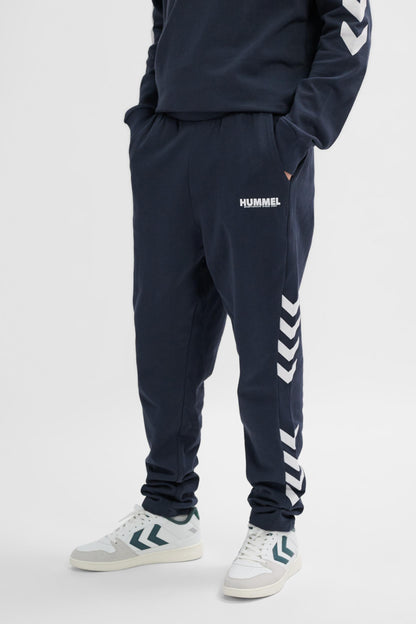 HUMMEL - Hmllegacy Tapered Pants - Blue Nights