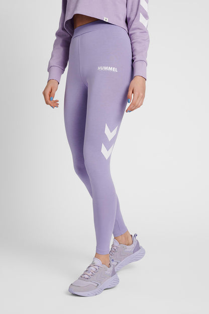 HUMMEL - Hmllegacy Woman High Waist Tights - Heirloom Lilac