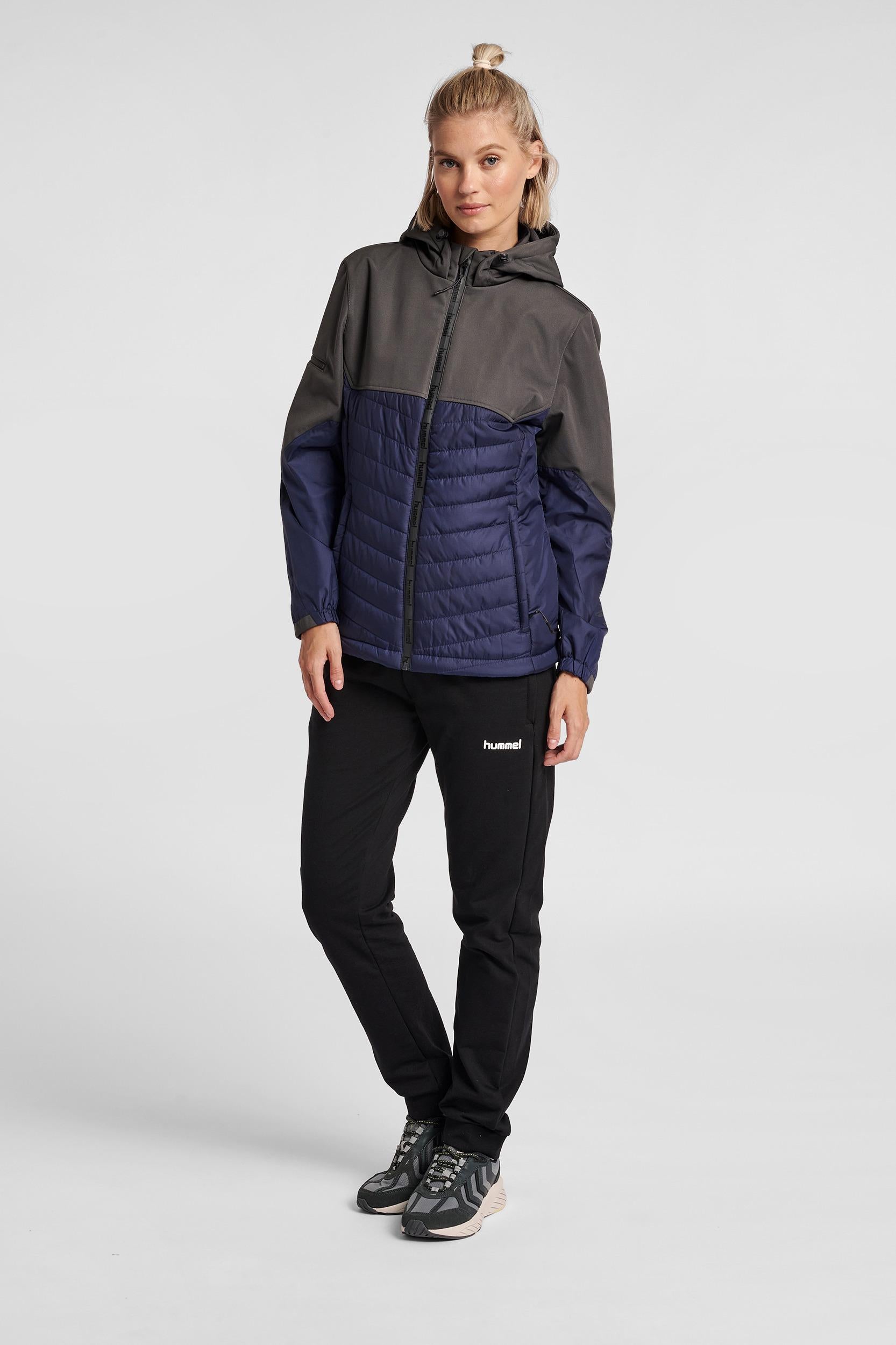 HUMMEL - Hmlnorth Hybrid Jacket Woman - Asphalt