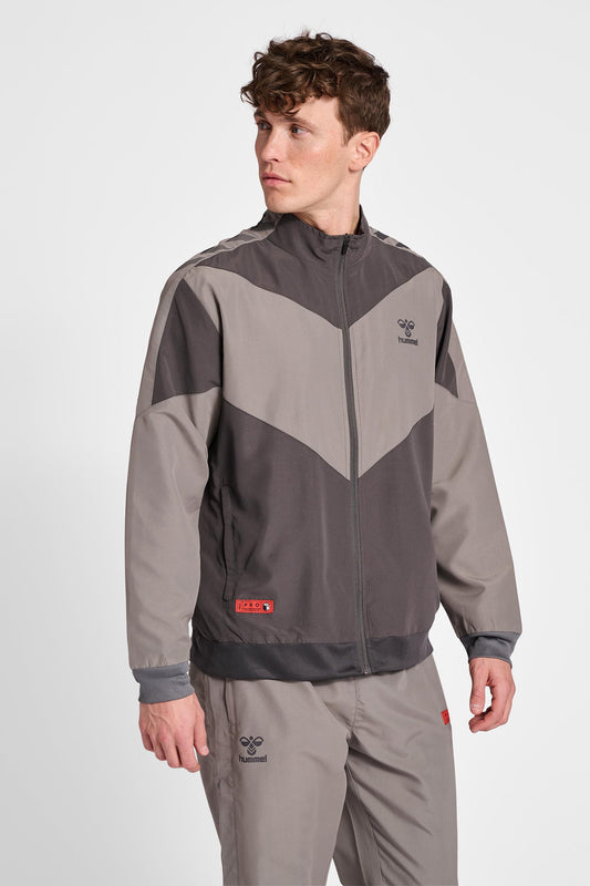 HUMMEL - Hmlpro Grid Walk Out Jacket - Forged Iron/quiet Shade