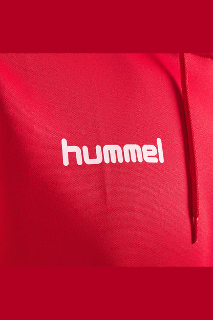 HUMMEL - Hmlpromo Poly Hoodie - True Red