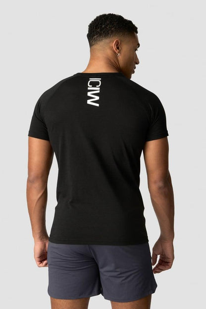 ICANIWILL - Tri-blend Clean Tee - Black