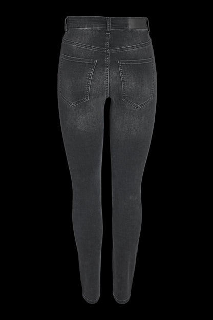 NOISY MAY - Satty Hw Skinny Jeans - Grey